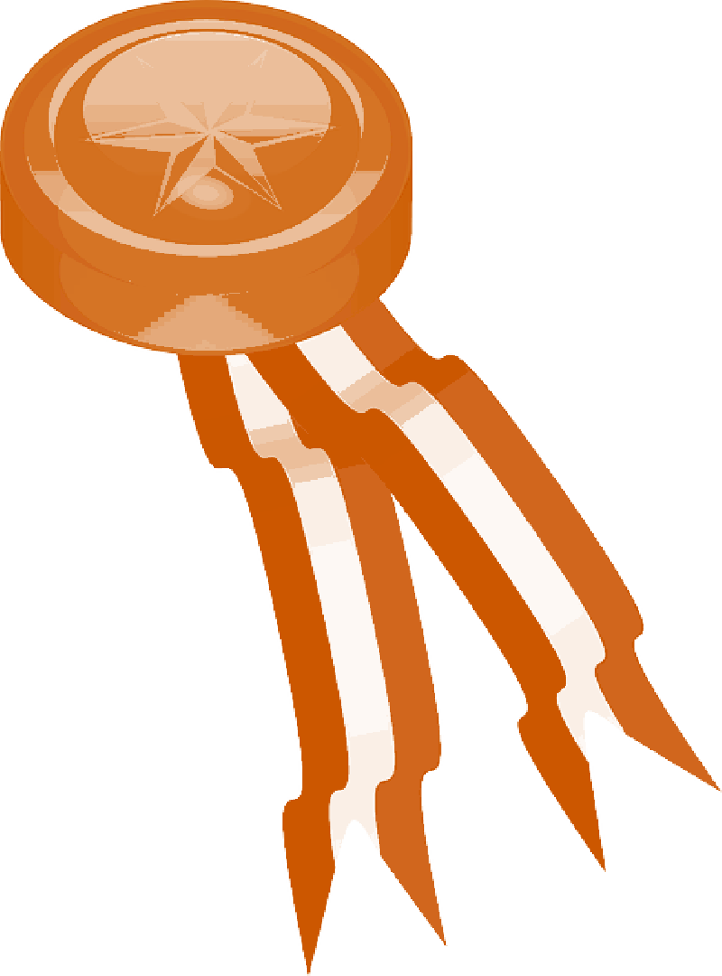 Medal Clip Art , Png Download - Ribbon Design For Recognition (800x1080)