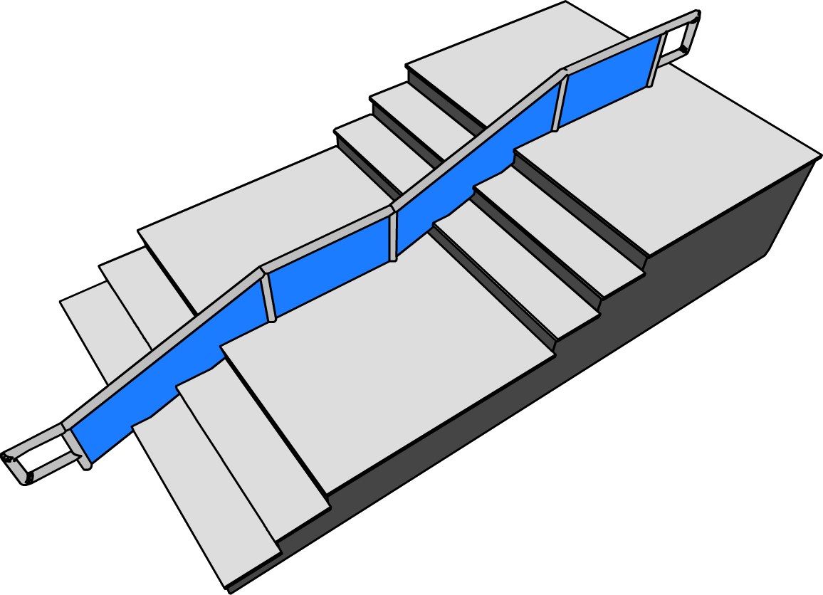 Ramp And Stairs Png Picture - Club Penguin Stairs (1156x836)