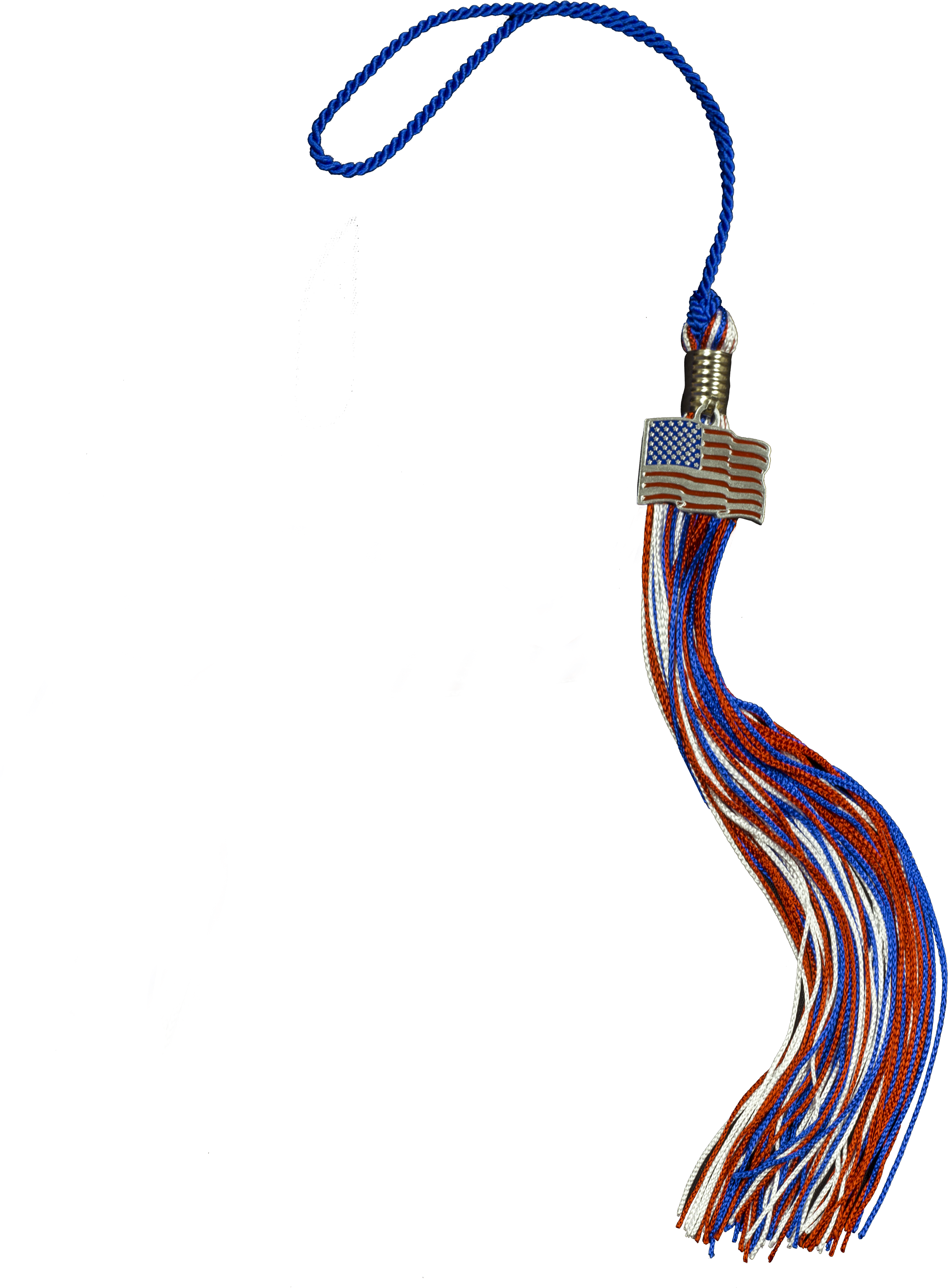 Tassel With Flag Medallion - Illustration (4500x5472)