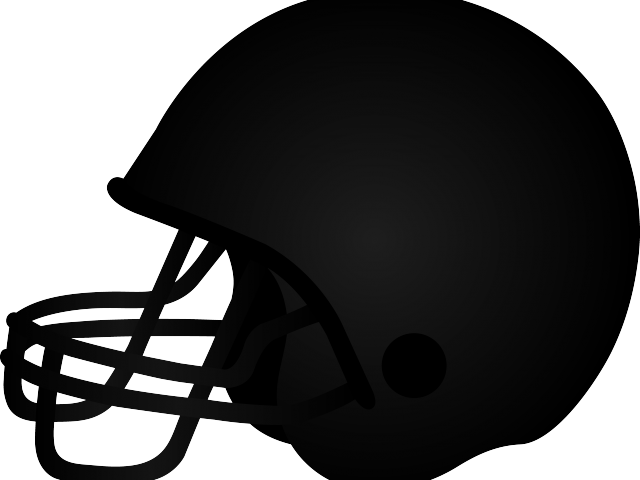 Football Clipart Flame - Football Helmet Clipart Png (640x480)
