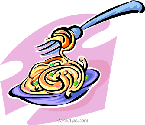 Clip Black And White Download Of Spaghetti Clipart - ספגטי איור (480x413)