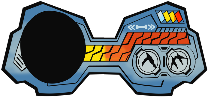 Kamen Rider Lazer Life Gauge By Waitochan - Kamen Rider (700x335)