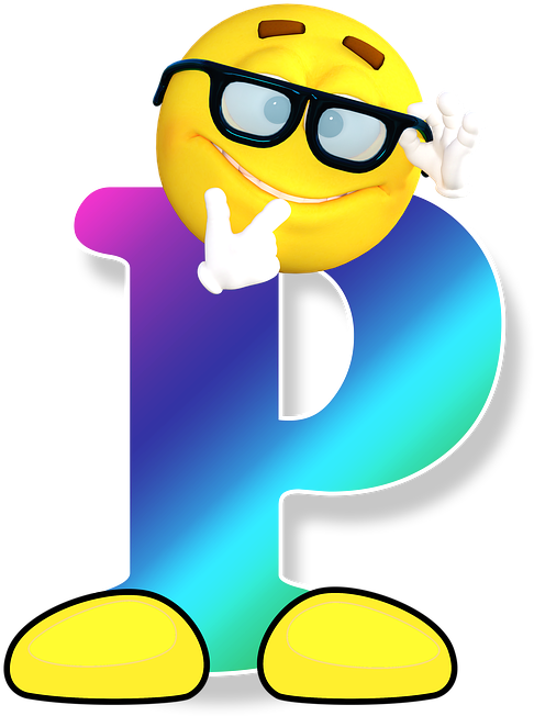 Clipart Black And White Library Imagen Gratis En Pixabay - Smiley Alphabet Letters (720x720)