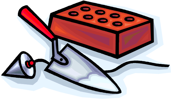 Courtyard Rededication - Backsteine Clipart (595x359)