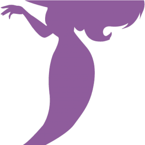 Mermaid Clipart Colorful - Transparent Mermaid Silhouette Png (640x480)