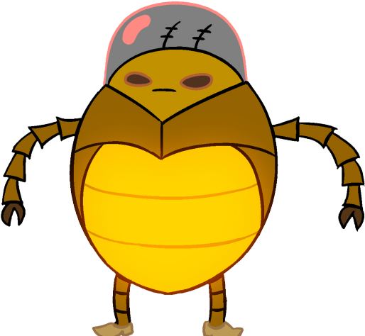 Radiation Clipart Ppe - Bravest Warriors Characters Bug (640x480)