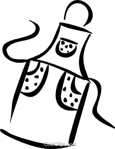 Vector Free Stock Apron Vector Half - Vector Free Stock Apron Vector Half (372x480)