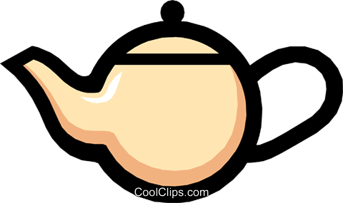 Symbol Of A Teapot Royalty Free Vector Clip Art Illustration - Child (480x285)