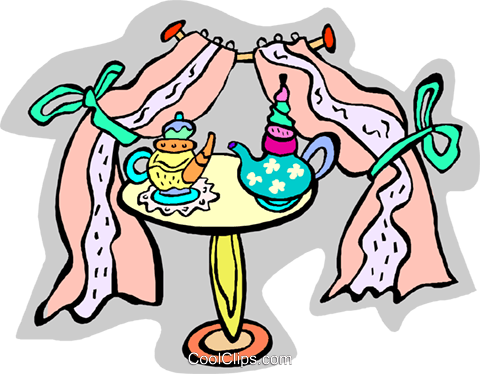 Tea Time, Table With Tea Pot At Window Royalty Free - Tea Time, Table With Tea Pot At Window Royalty Free (480x374)