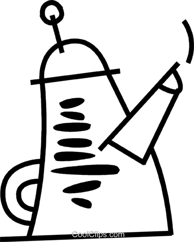 Tea Kettle Royalty Free Vector Clip Art Illustration - Tea Kettle Royalty Free Vector Clip Art Illustration (385x480)