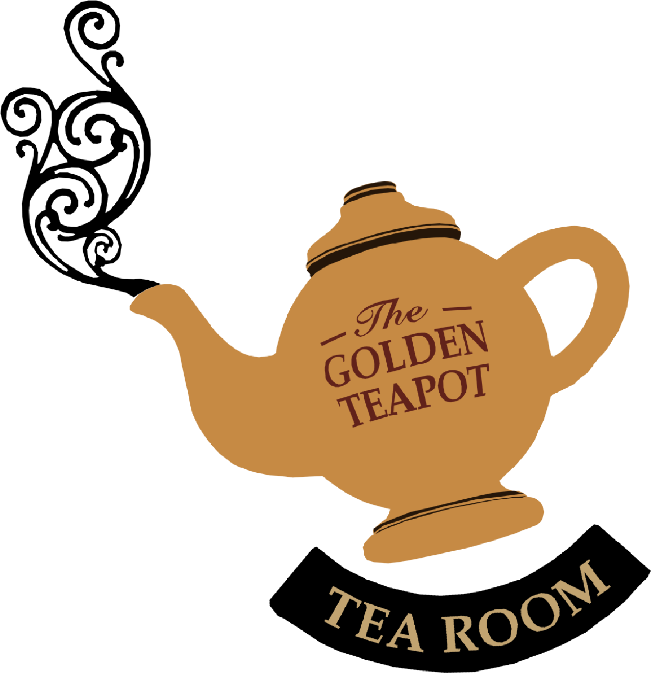Download Vector Freeuse Stock Learn To Draw Force Form - Golden Teapot (1296x1348)