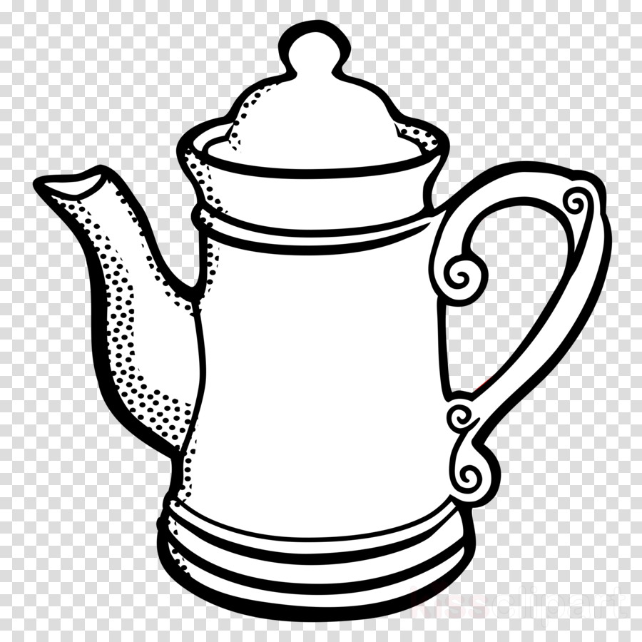 Bule Png Clipart Teapot Clip Art - Teapot Line Art (900x900)
