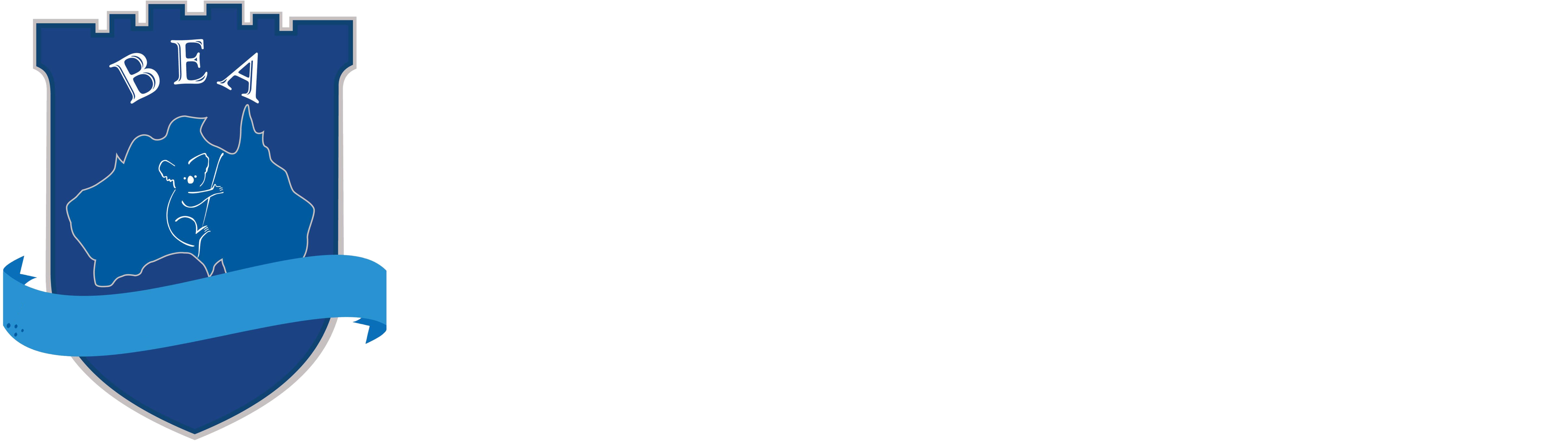 Clip Art Education Banner - Electric Blue (8918x3370)