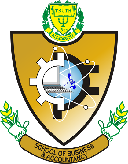 Logo - School Of Business And Accountancy Logo (419x536)
