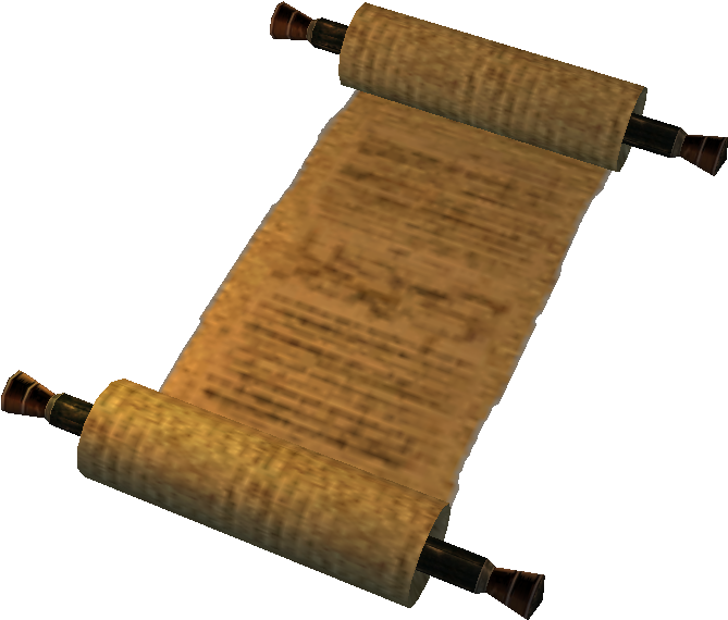 Explore Clipart, Journal, And - Scroll Morrowind (724x632)