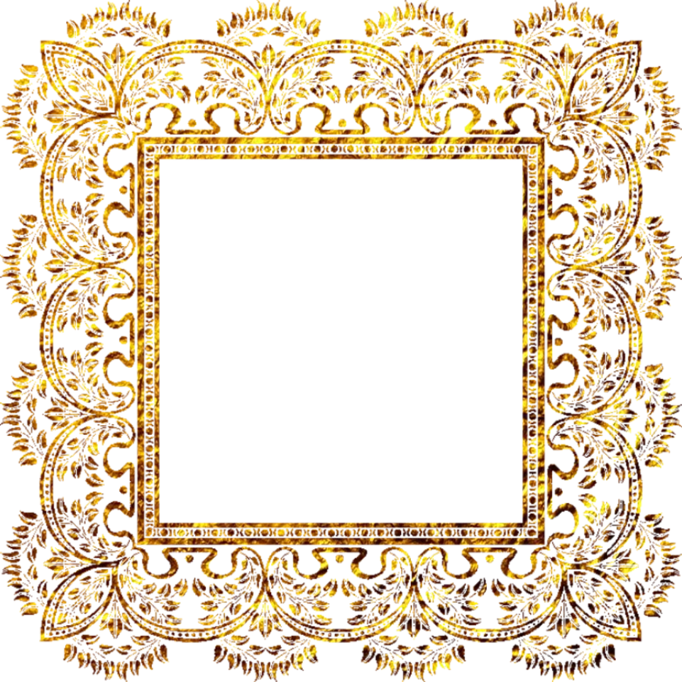 Frame Clipart, Journal Cards, Vintage Images, Altered - Picture Frame (961x961)