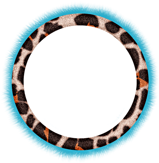 Coleccion Skin Safári, Macaco, Quadros, Clip Art - Giraffe Frame (720x720)