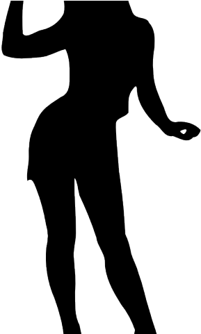Silhouettes Clipart Clip Art - Dancing Girls Clip Art (640x480)