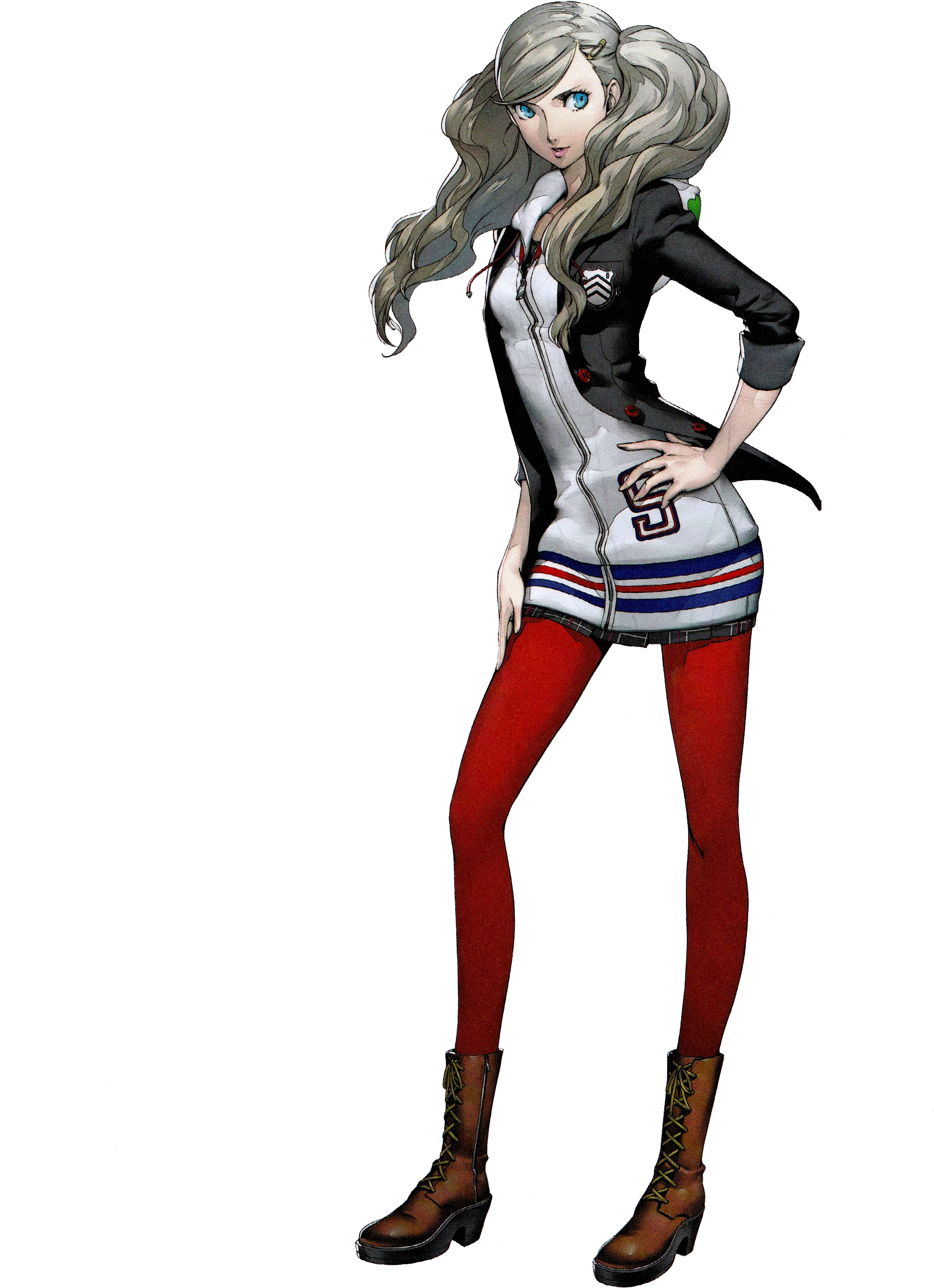 Clip Art Persona 5 Concept Art - Persona 5 Anne Takamaki Cosplay Costume (2101x3125)