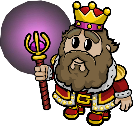 Cartoon King Png - Town Of Salem King (456x437)