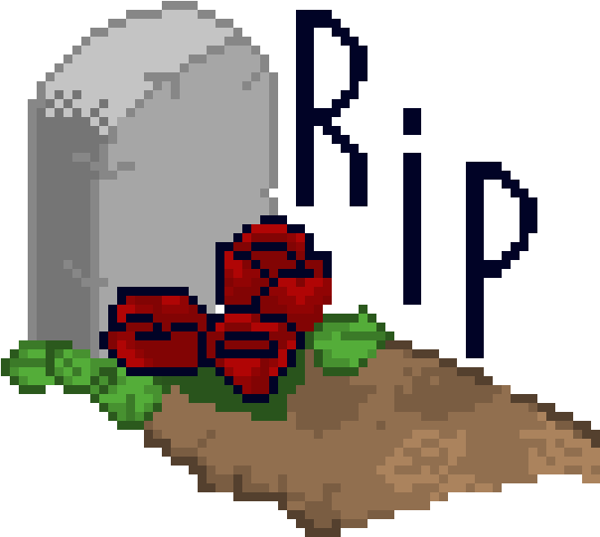 Rip - Rip Pixel Art (670x620)
