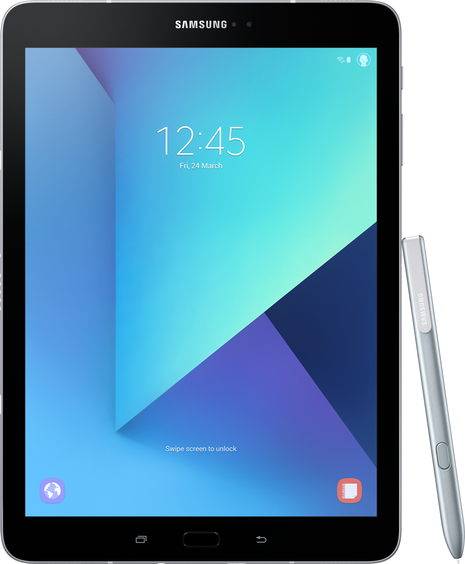 Clip Art How Samsung's New Galaxy Tablet Compares To - Samsung Galaxy Tab S3 - 9.7" Wi-fi - 32gb Silver (3000x2000)