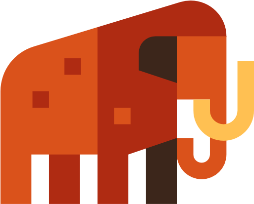 Mammoth Clipart Transparent - Stone Age Vector Png (512x512)