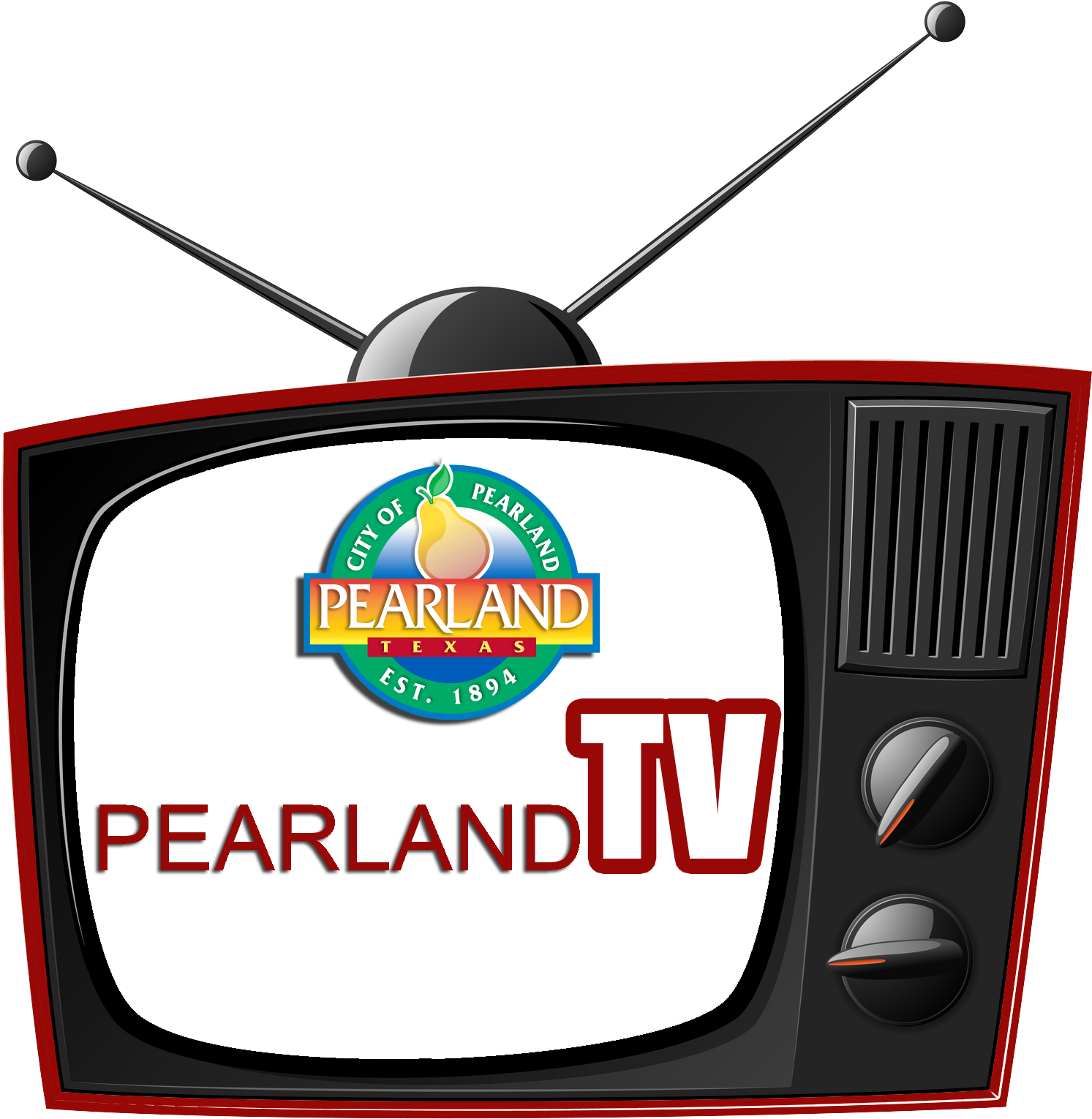 City Of Pearland Tx Home All Videos - Old Tv Set (1732x1732)