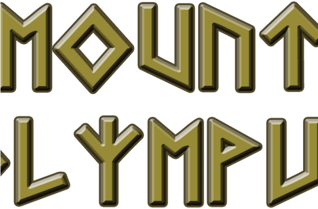 Greece Clipart Mount Olympus - Greek Gods Mount Olympus (640x480)