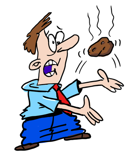 Clip Art Common Idioms Sentence Construction A Difficult - Hot Potato Clipart (447x512)