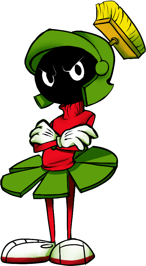 Marvin The Martian, Looney Tunes, Cartoon Art, Comic - Marvin The Martian (800x1000)