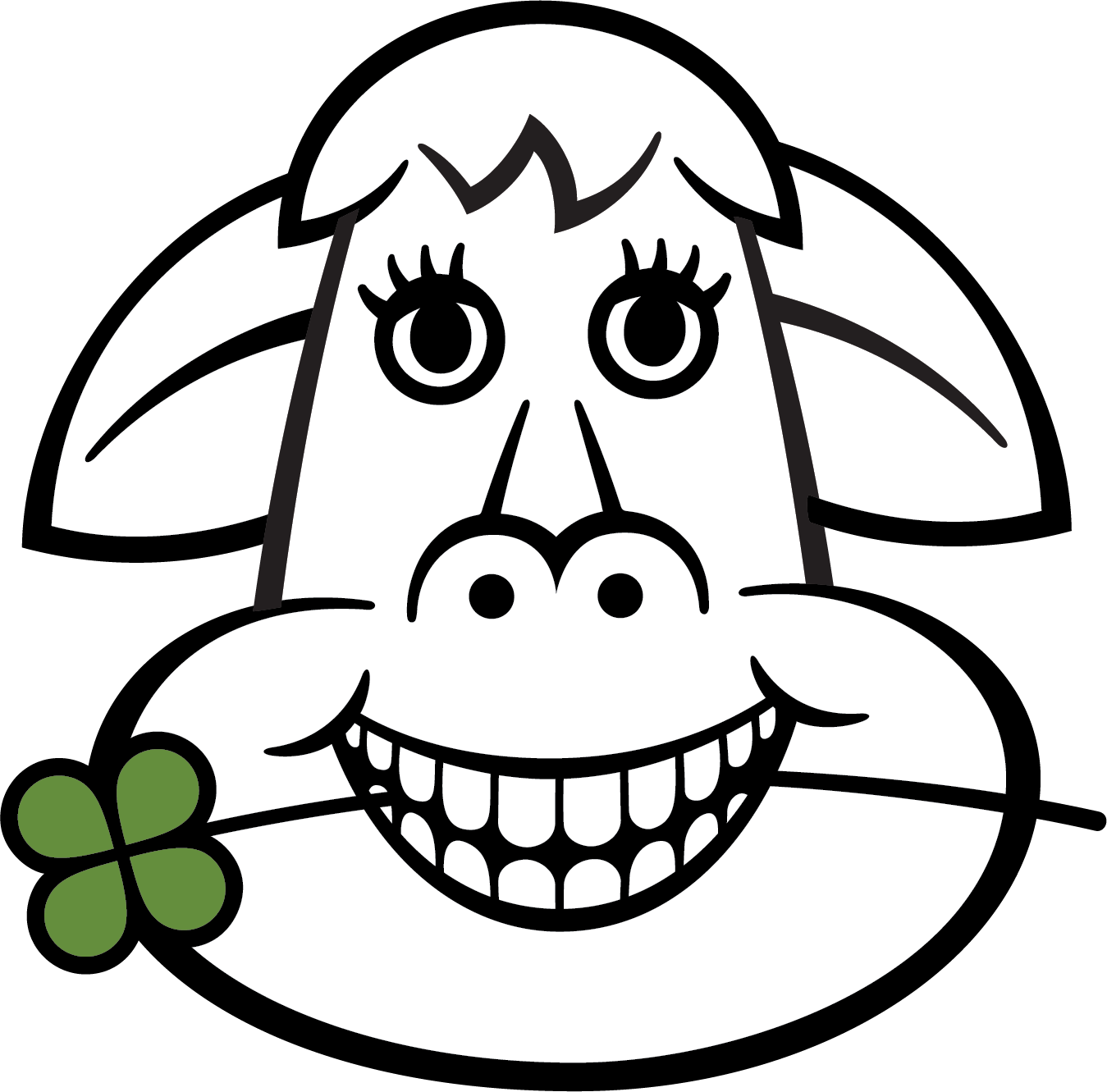 Ham Clipart Egg Carton - Clover Sonoma Logo (1349x1331)