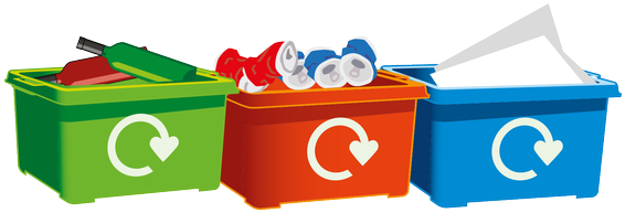 Recycling Containers - - Green Recycling Box (615x461)