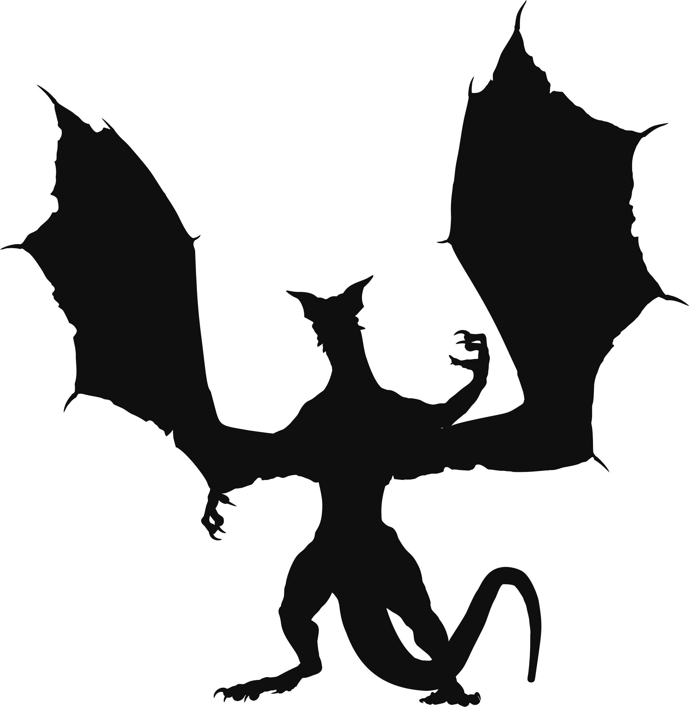 By Gdj - Dragon (2217x2273)