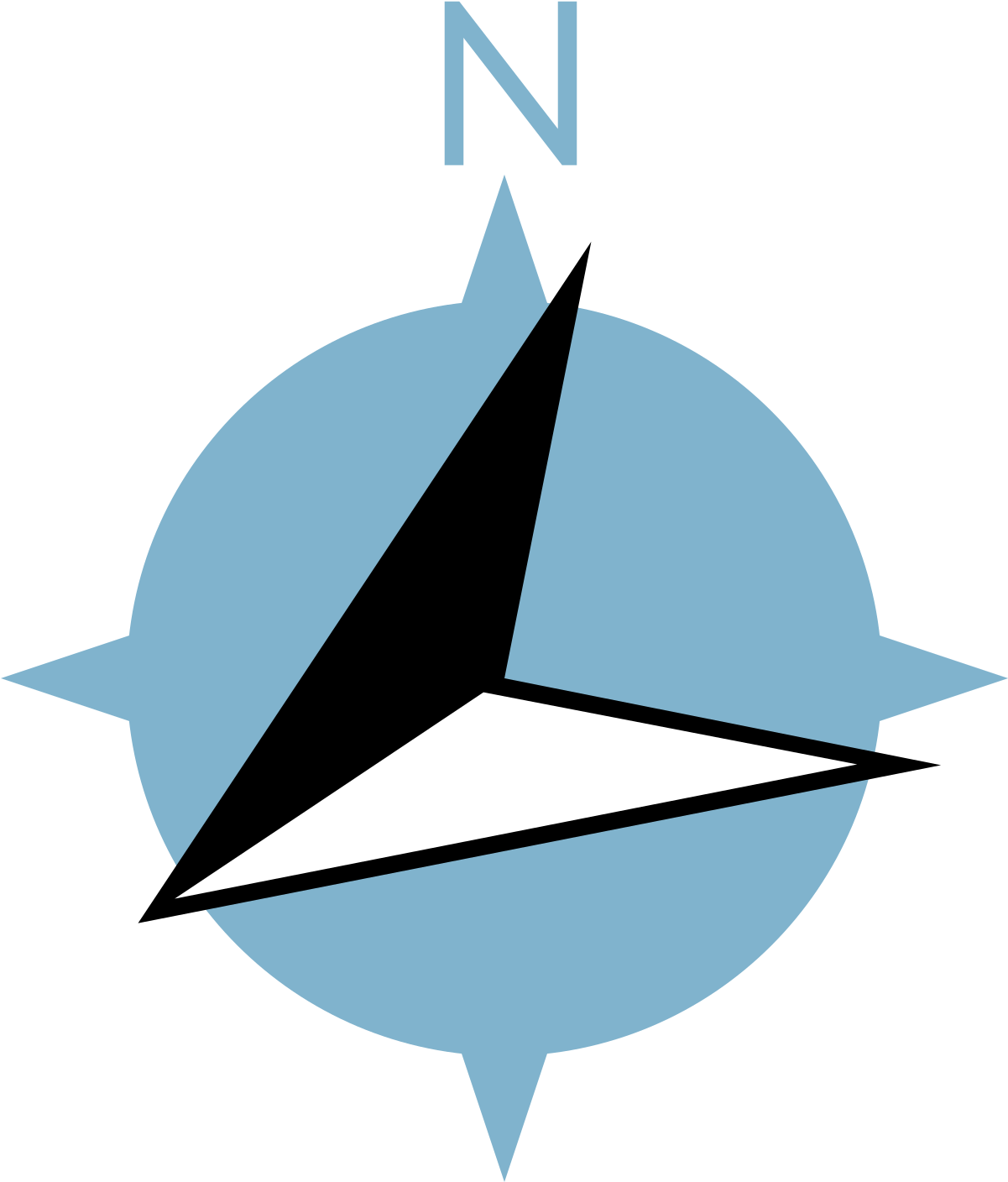 Compass Icon N Hd (1200x1425)