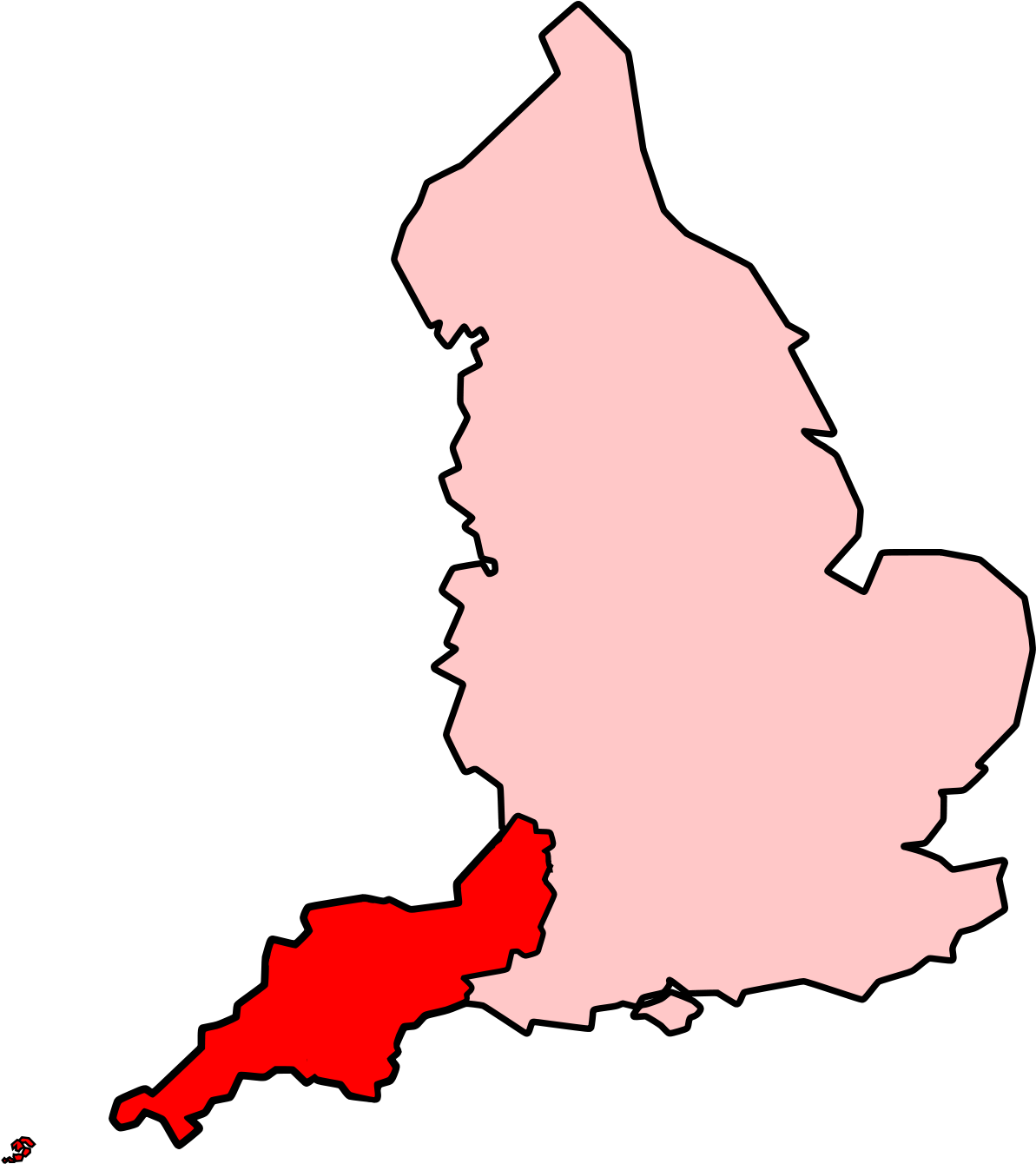 Map Of England (1200x1368)