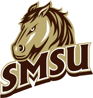 Southwest Minnesota State Mustangs - Southwest Minnesota State Logo (400x407)