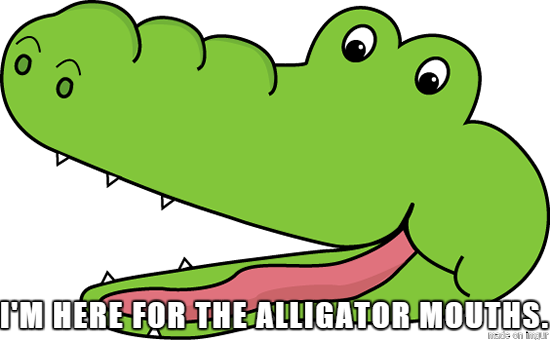 Clip Art Free Stock Phish Net Summer Tour Rumors Fzappa - Alligator Greater Than Png (550x340)