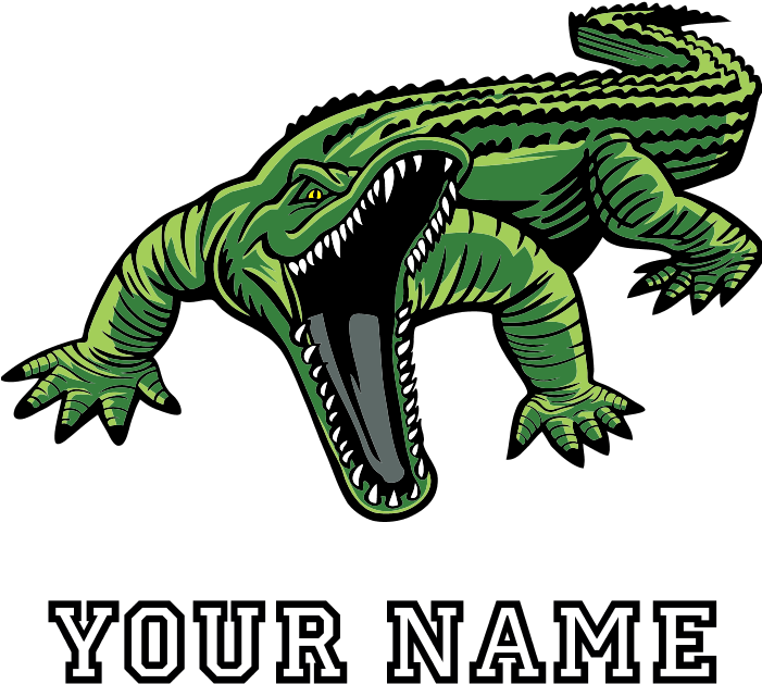 Crocodile Clipart Adaptation - Cafepress Germany Soccer Ball (custom) Sticker (700x700)