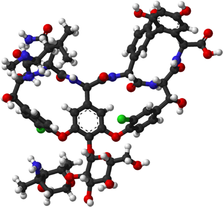 Vancomycin - Molecule (500x467)