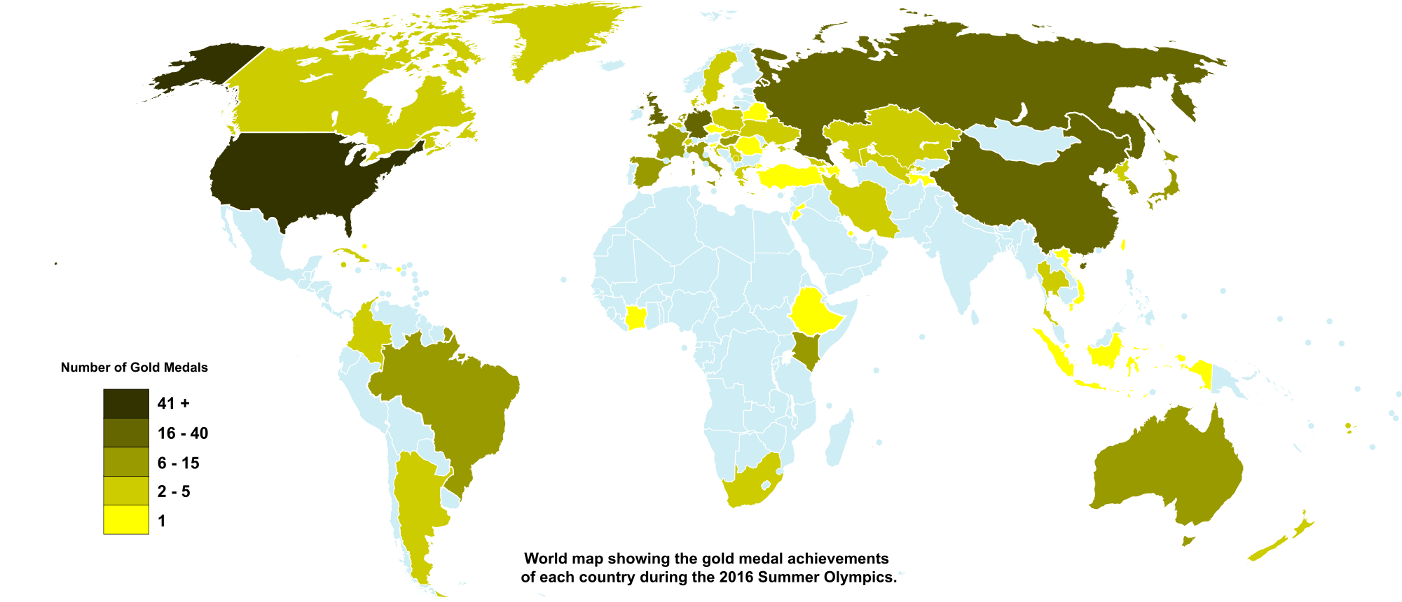 File Countries Gold Medals Summer Wikimedia Png Gold - Erasmus Plus Countries (2000x883)