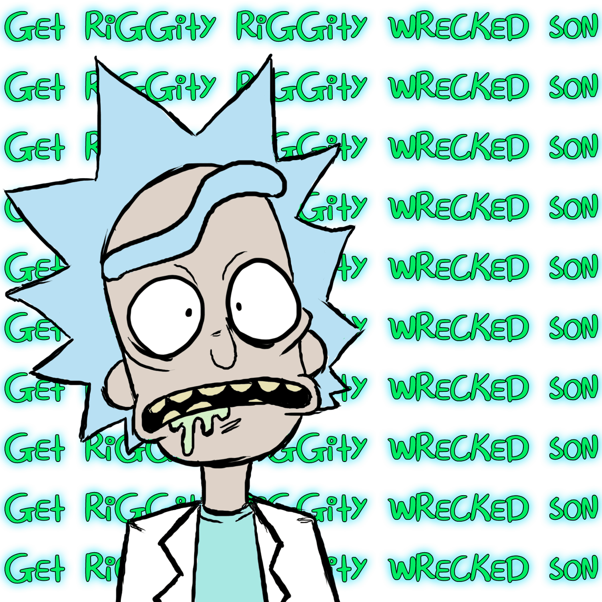 Rick Sanchez Transparent Stt Quick Sketch Rick Sanchez - Rick Sanchez Transparent Smile (1200x1200)