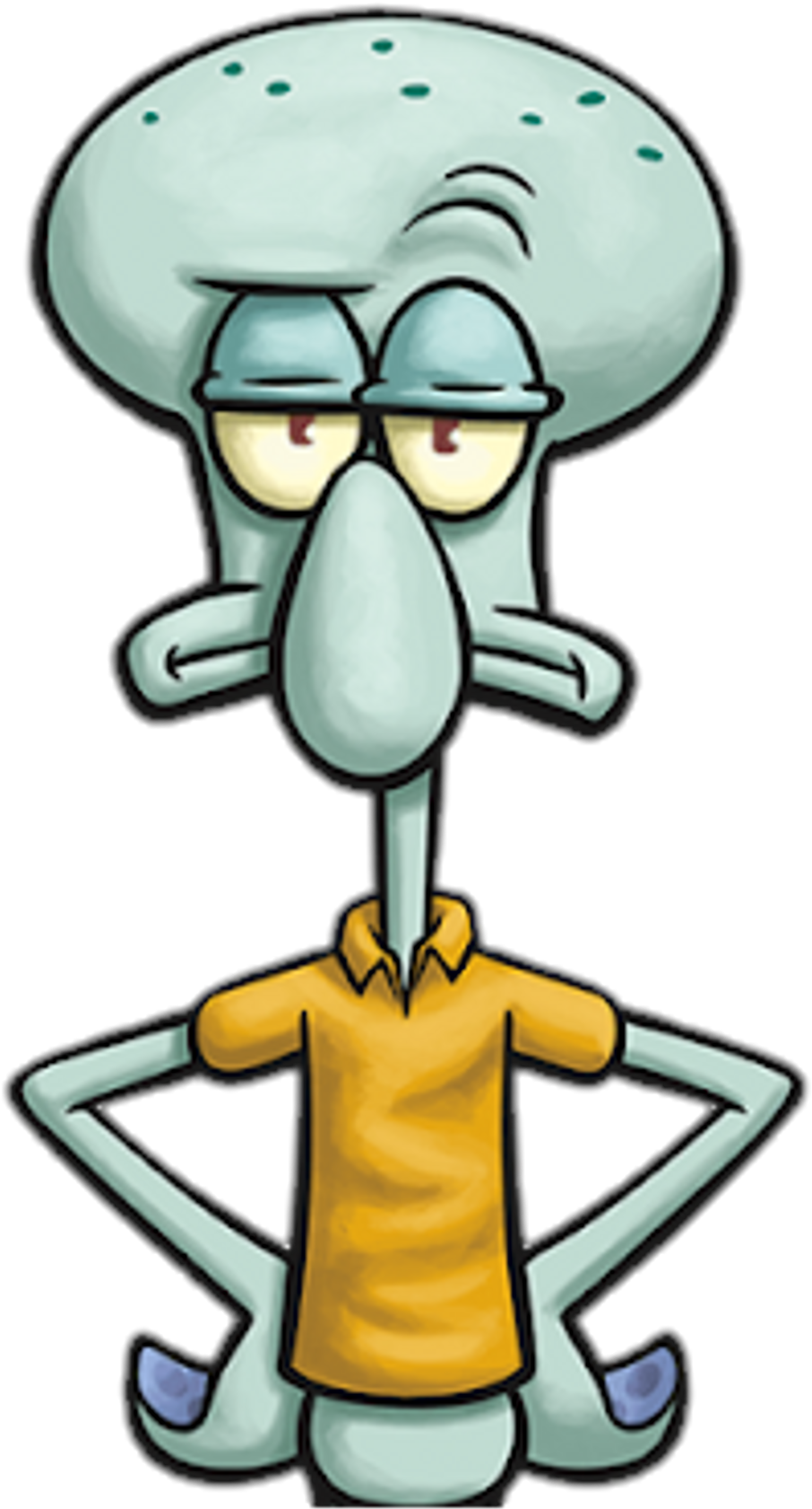Squidward - Personagens Do Bob Esponja (1024x1687)