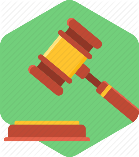 Auction Clipart Lawsuit - Judge (455x512)