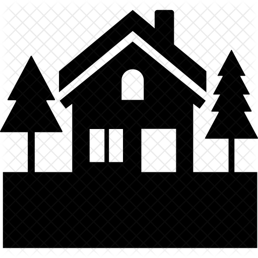 Svg Royalty Free Download Rural House Icon Real - Courtyard House Icon (512x512)