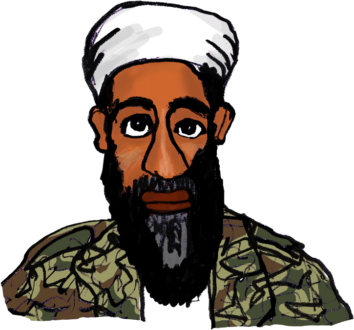 Osama Bin Laden Png - Osama Bin Laden Clipart (800x800)