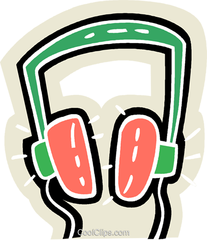 Headphones, Home Entertainment Royalty Free Vector - Headphones, Home Entertainment Royalty Free Vector (414x480)