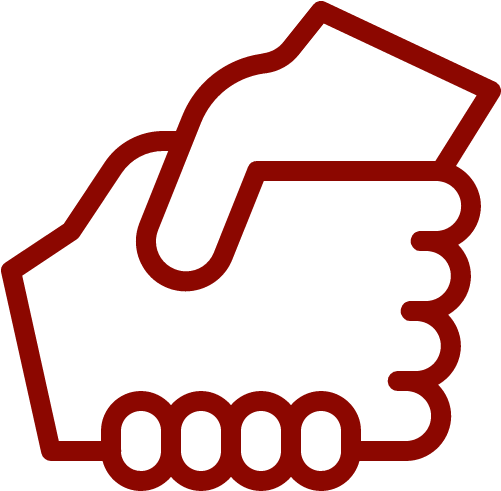 Caregiver Information - Helping Hand Icon Png (600x600)