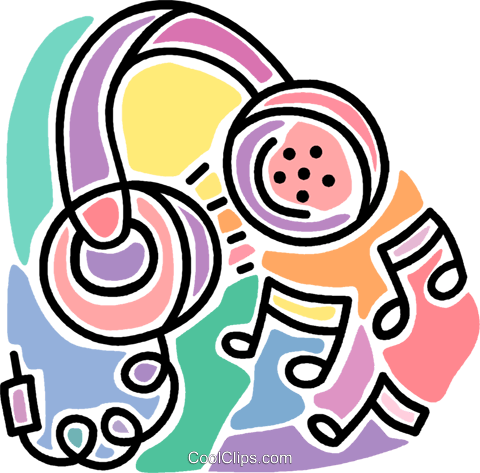 Headphones, Music, Entertainment Royalty Free Vector - Music (480x473)