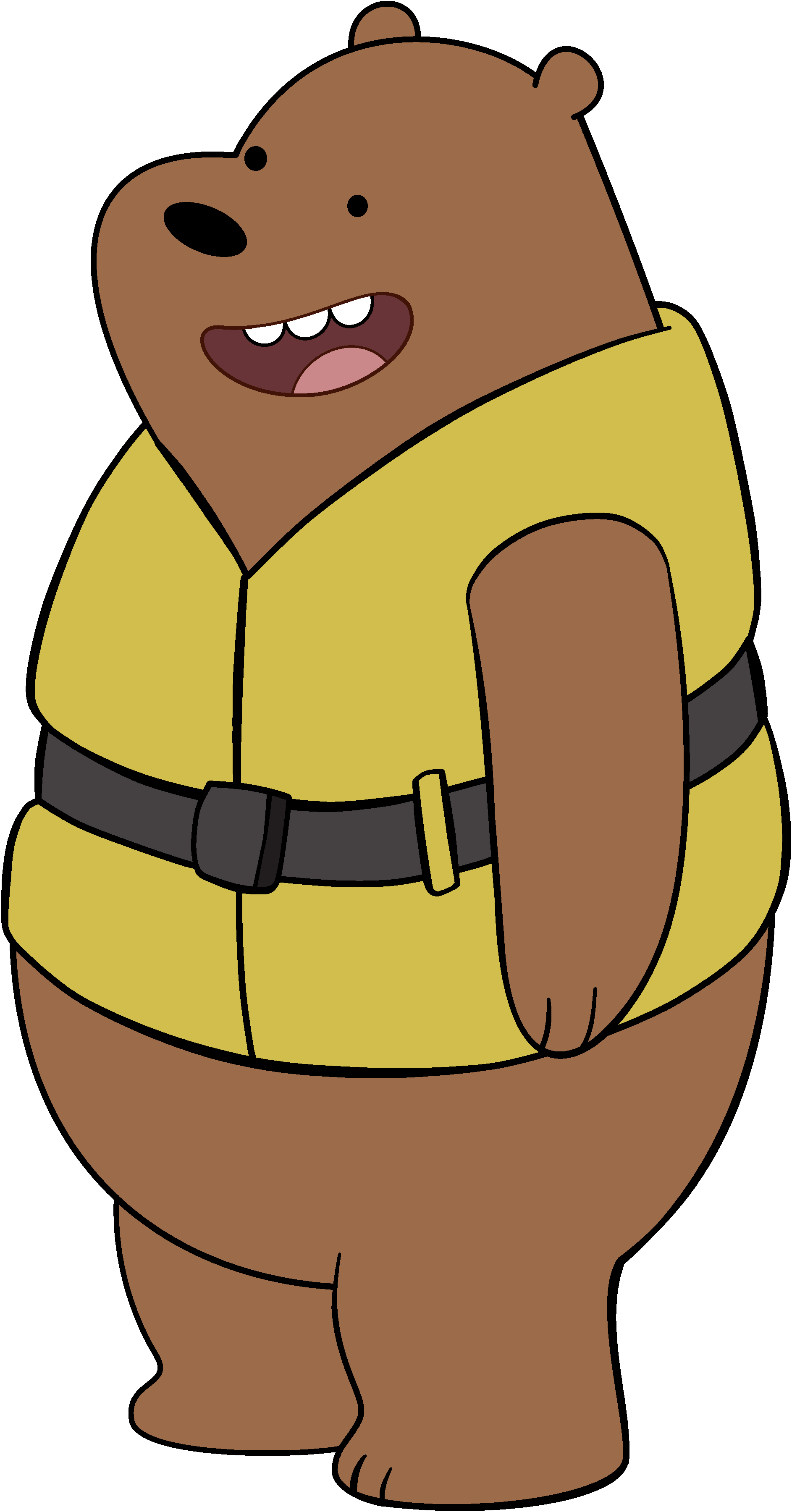 Image Life Png We Bare Bears Wiki - Bare Bear Grizzly Bear (1886x3601)